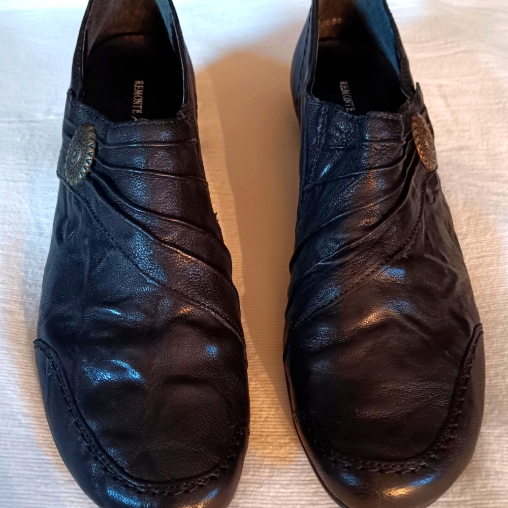 Remonte Dorndorf Black Shoes, Ankle Booties 41/9.5